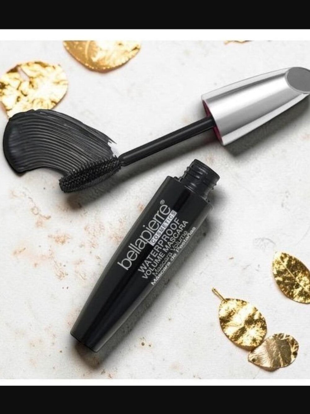 🔥3/$30 NIB BellaPierre Waterproof Black Volume Mascara Full Size Retail $19.00
